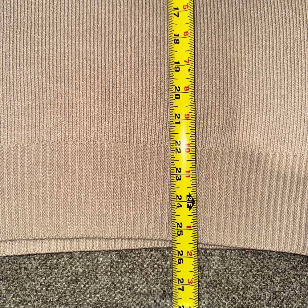 By Together Oversized Sleeveless Ribbed Knit Sweater Vest Mock Neck Size‎ S - Picture 9 of 9